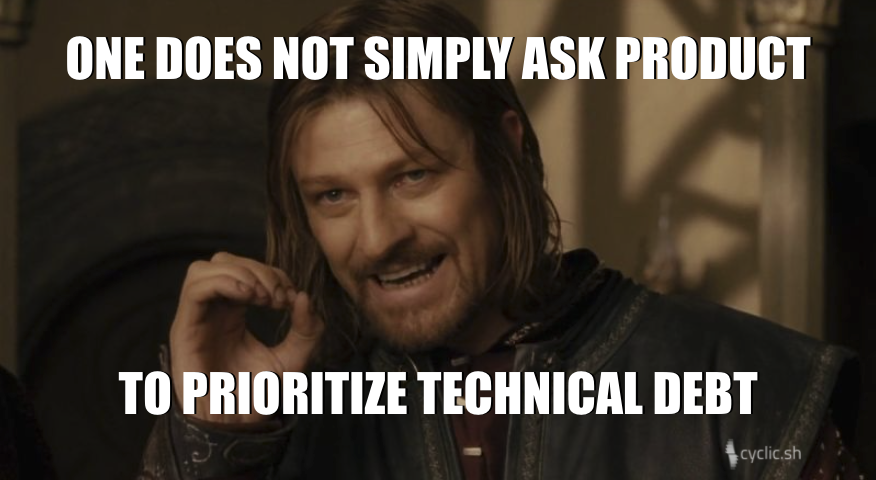 We sound like idiots when we talk about technical debt